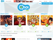 Tablet Screenshot of choi.vn